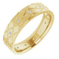 Men diamond band yellow gold 