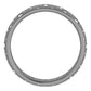 Natural Diamond Mens men Band full circle pic 