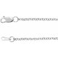 Natural Diamond Horseshoe Charm – 1/8 CTW – 14K Gold or Platinum