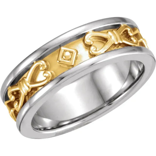 men gold ring 