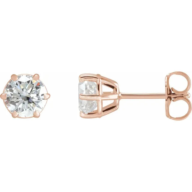 1 1/2 CTW 14K Diamond studs 