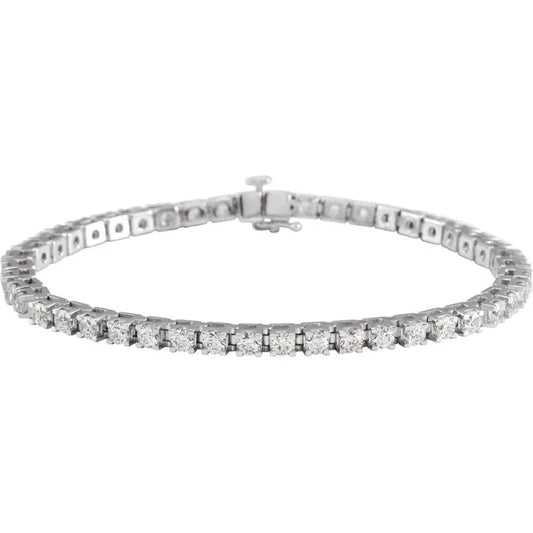 Diamond Tennis Bracelet 4CTW White gold