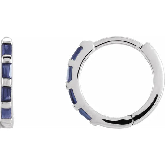 Baguette Huggie Hoops