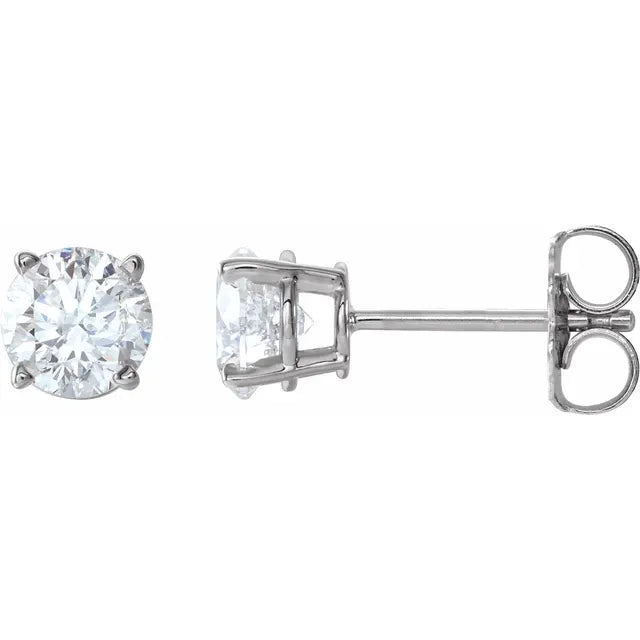 Diamond stud earring for women 2 C Diamond earrings 