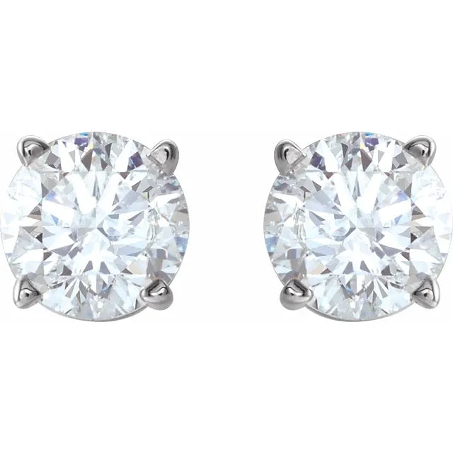 Diamond stud earring for women 1 1/2 C Diamond earrings